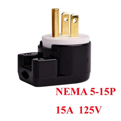 Must UL vask NEMA 5-15P 5-15R 5-20P 5-20R 6-15P 6-15R 6-20P 6-20R Ameerika Kanada Jaapan eemaldatav koost Toitepistiku pesa