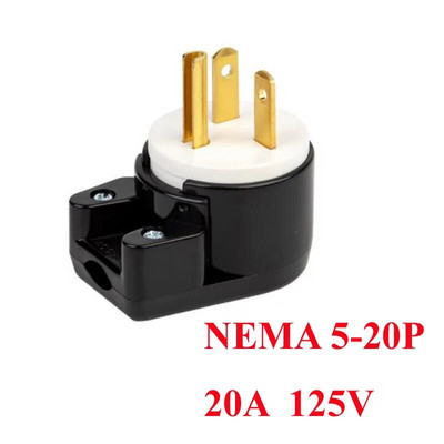 Must UL vask NEMA 5-15P 5-15R 5-20P 5-20R 6-15P 6-15R 6-20P 6-20R Ameerika Kanada Jaapan eemaldatav koost Toitepistiku pesa