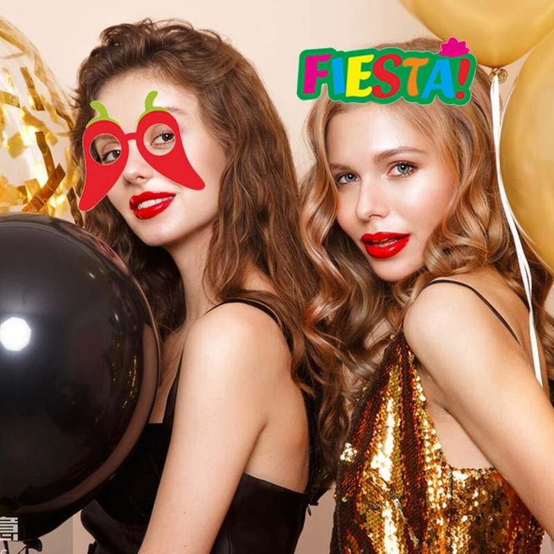 24 de bucăți Semne de nuntă DIY Decorații amuzante pentru petreceri, decorațiuni pentru petreceri, Fiesta mexicană, decorațiuni pentru petreceri de logodnă de aniversare de absolvire