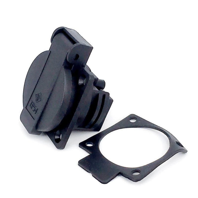 16A 250V električna AC utičnica za europsku univerzalnu industriju s vodootpornim poklopcem Njemačka standardna utičnica za ožičenje