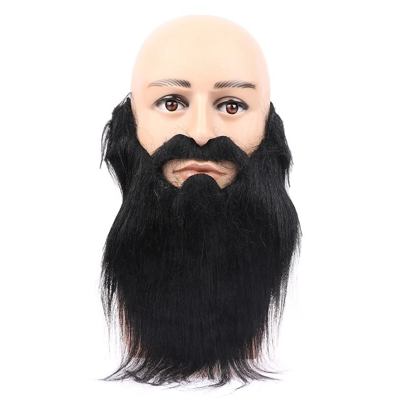 1 tk Käsitsi valmistatud parukas habememütsid vuntsid Halloweeni peokaunistus vuntside festivali mütsid Näo habeme rekvisiidid