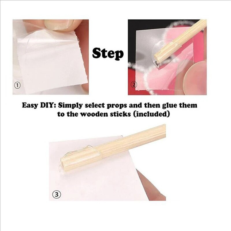 15 ks rekvizít na fotobúdku, vtipné detské DIY červené pery, čierny papier, rámček na bradu na paličke, svadobný darček, narodeninové párty potreby