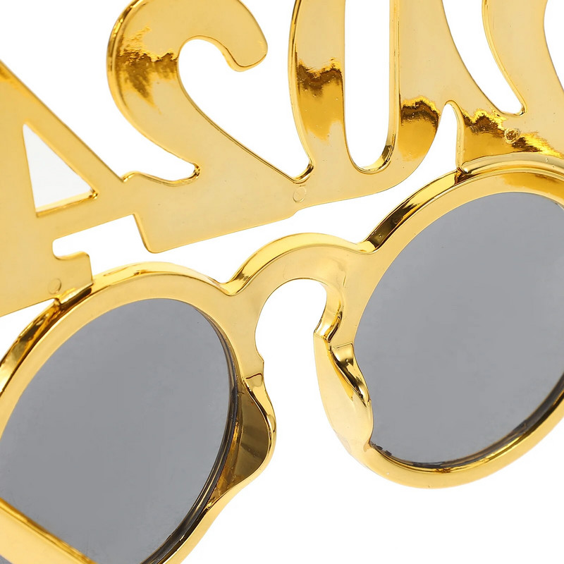 2024 m. akiniai Naujųjų metų kostiumų aksesuarai Vakarėlio nuotraukų rekvizitai Juokingi reikmenys Šokių reikmenys