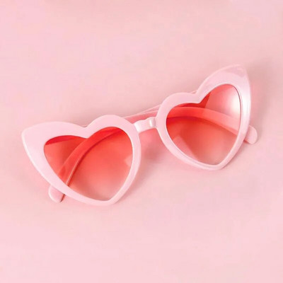 Smiješne naočale u obliku srca Ženske vintage dizajnerske sunčane naočale u obliku srca za vjenčanje Rođendan Foto rekviziti Dječji poklon igračka