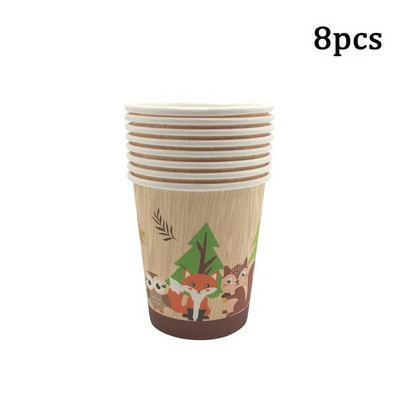 1 vnt. Woodland Animal Welcome Baby Photo Booth Prof Rėmelis Safari Jungle Gimtadienio lyties atskleidžiantys vakarėlio kūdikio dušo dekoravimo reikmenys