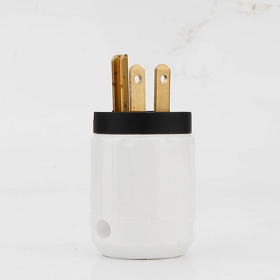 1 bucată US EU AU Fișă de alimentare HiFi din cupru pur Conector de alimentare placat cu aur/rodiu Conector IEC mascul/femă