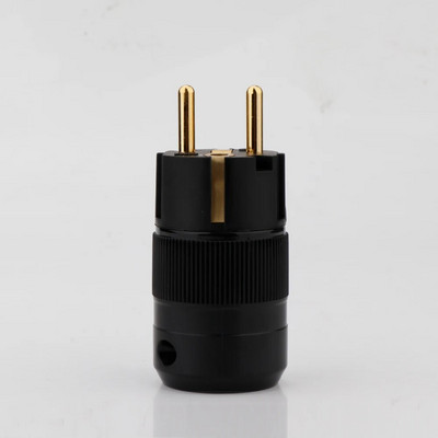 1 bucată US EU AU Fișă de alimentare HiFi din cupru pur Conector de alimentare placat cu aur/rodiu Conector IEC mascul/femă