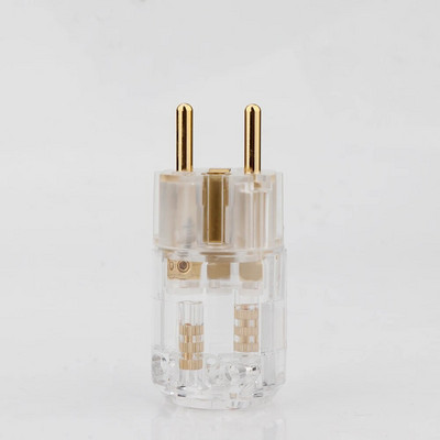 1 bucată US EU AU Fișă de alimentare HiFi din cupru pur Conector de alimentare placat cu aur/rodiu Conector IEC mascul/femă