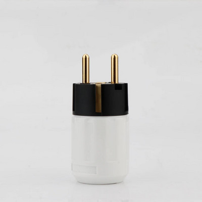 1 bucată US EU AU Fișă de alimentare HiFi din cupru pur Conector de alimentare placat cu aur/rodiu Conector IEC mascul/femă