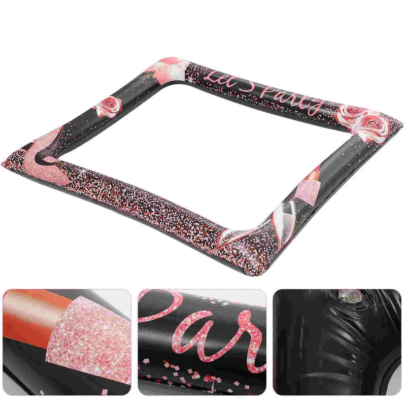 Ramă foto gonflabilă pentru ziua de naștere Accesorii pentru favoare de petrecere Rechizite pentru fotografie