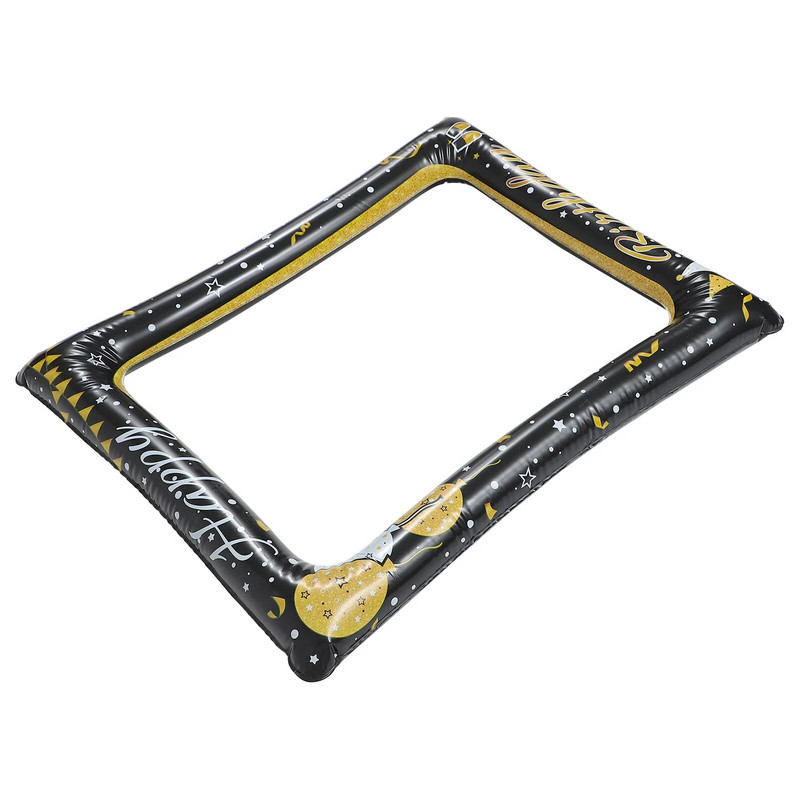71x51cm Okvir za fotografije na napuhavanje Rekviziti za zabave Rođendanske selfie Rekviziti za fotografije Štand za fotografije Sretan okvir za slike