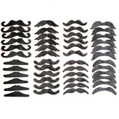 48 buc/set costum amuzant pirat petrecere mustață cosplay mustață falsă barbă falsă pentru copii adulți decorare petrecere de Halloween