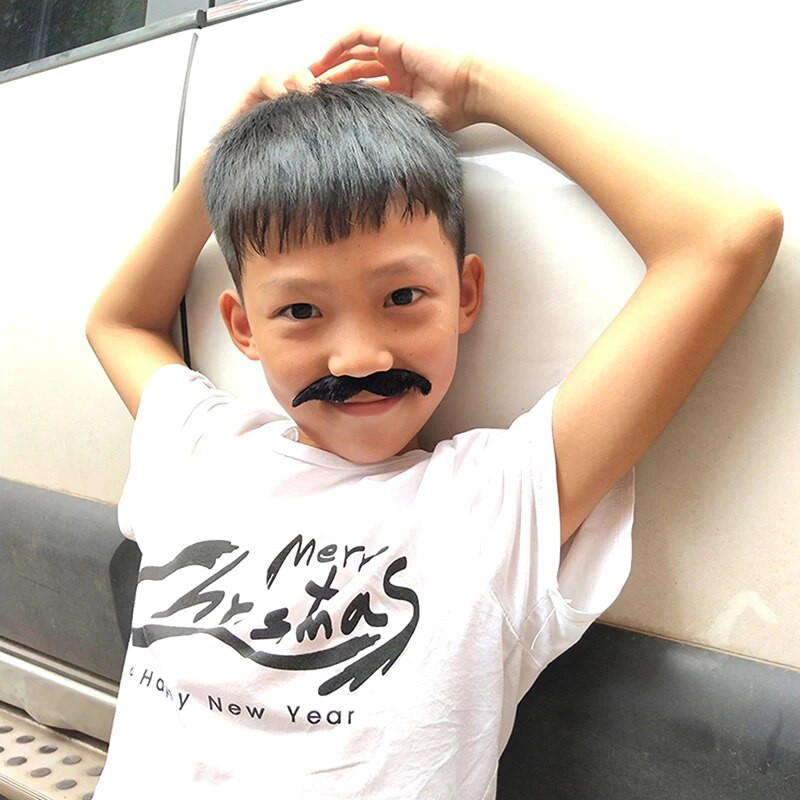 48 buc/set costum amuzant pirat petrecere mustață cosplay mustață falsă barbă falsă pentru copii adulți decorare petrecere de Halloween