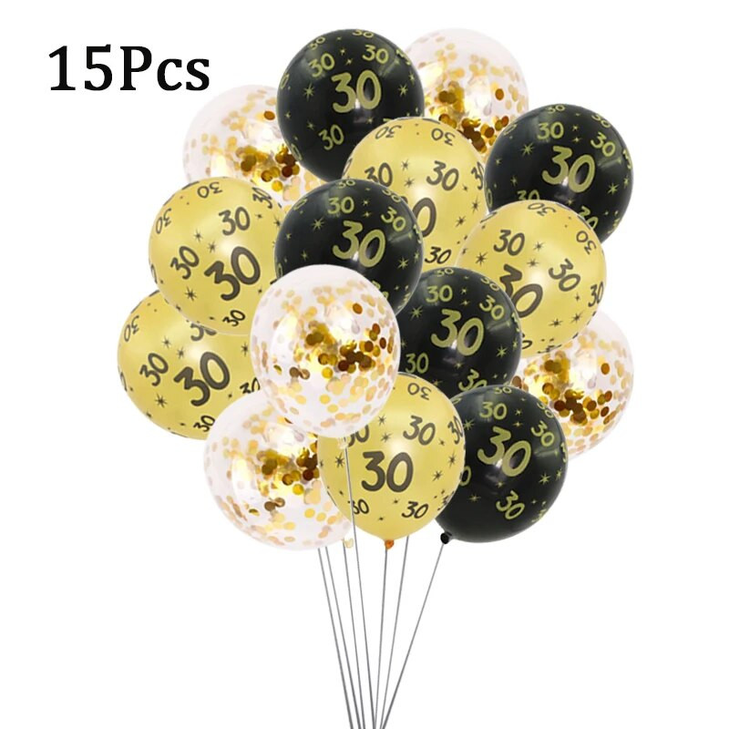 Chicinlife Happy 30/35/40/50th Papirna kabina za fotografije Rekviziti Okvir za fotografije Obljetnica 30 godina Rođendanski ukrasi Pokloni za zabavu