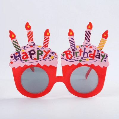 Мултистилови креативни очила Слънчеви очила Честит рожден ден Забавни парти реквизити за консумативи за домашно парти декорация