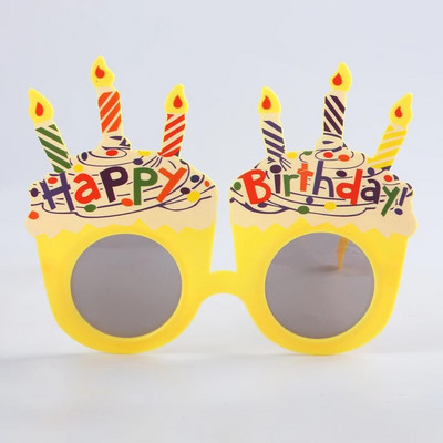 Мултистилови креативни очила Слънчеви очила Честит рожден ден Забавни парти реквизити за консумативи за домашно парти декорация