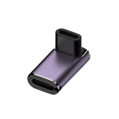 Type-C OTG adapter USB4 40Gbps podrška 8K60Hz 5A 240W PD Pretvarač podataka za brzo punjenje 90/180 stupnjeva koljenasti konektor za PC telefon
