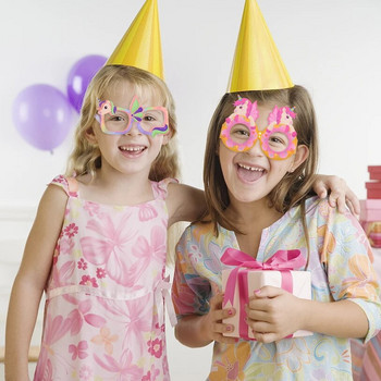 8 τμχ Unicorn χάρτινα ποτήρια φωτογραφιών ουράνιο τόξο Unicorn Παιδικά κορίτσια Φεστιβάλ γενεθλίων για πάρτι Διακοσμήσεις για βρεφικά ντους