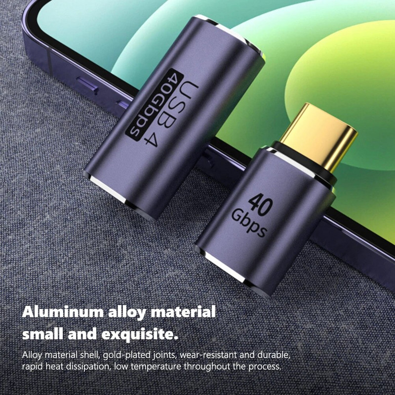 Nku USB4 Thunderbolt3/4 USB C u tip C 100W brzo punjenje 8K@60Hz 40Gbps prijenos podataka mobilni telefon adapter za tablet računalo