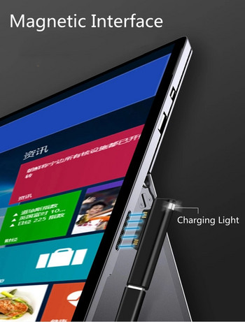 Μετατροπέας βύσματος γρήγορης φόρτισης USB C PD για Microsoft Surface Pro 3 4 5 6 Go Θηλυκός προσαρμογέας USB Type C για Surface Book