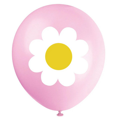 Daisy sünnipäevapeo kaunistus lastele Palju õnne sünnipäevaks bänner Daisy lill Taldrikukõrred Baby Shower Esimese sünnipäevapeo kujundus