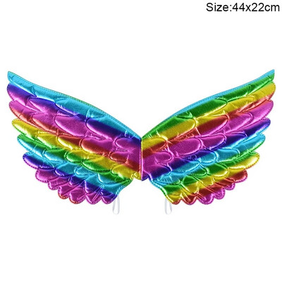 Banda pentru cap cu unicorn Zână Aripi de înger Cadou pentru copii Fete Curcubeu Unicorn Decor pentru petrecerea de ziua de naștere Accesorii pentru Cosplay Rechizite pentru Baby Shower