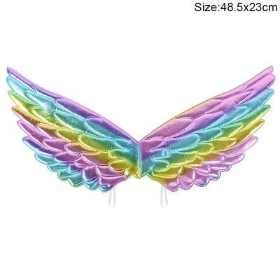 Banda pentru cap cu unicorn Zână Aripi de înger Cadou pentru copii Fete Curcubeu Unicorn Decor pentru petrecerea de ziua de naștere Accesorii pentru Cosplay Rechizite pentru Baby Shower