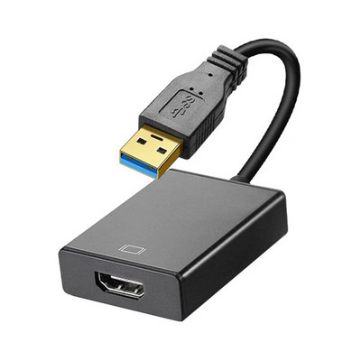 USB 3.0/2.0 ar saderīgu adapteri USB uz adapteri 1080P HD vairāku displeju video audio grafikas kabelis