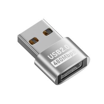 Метален USB2.0 към тип C конектор за лесна интеграция с най-новите USB C устройства