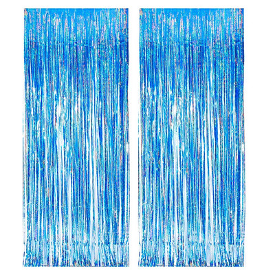 2vnt 2m metalinės folijos blizgučiai uždanga Berniukas Mergaitės gimtadienis Vestuvės Naujieji Metai Vakarėlio dekoravimas Baigimo kuto fonas