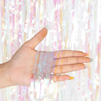 Novopristigle pozadinske zavjese od šljokica od folije za rođendane, vjenčanja, božićne diplome, ukrasi foto kabina