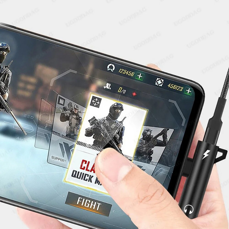 2 viename C tipo iki 3,5 mm lizdo ausinių garso adapteris, skirtas Macbook Pro Xiaomi Huawei USBC į 3,5 mm ausinių įkrovimo keitiklį