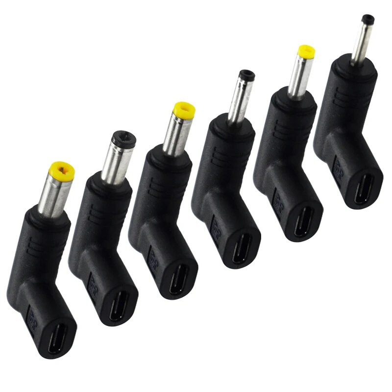 Tip-C la DC3.0*1.1/3.5*1.35/4.0*1.7/4.8*1.7/5.5*2.1/5.5*2.5 Adaptor convertor 12v/15v/19.5v Adaptor cot pentru unealtă electrică