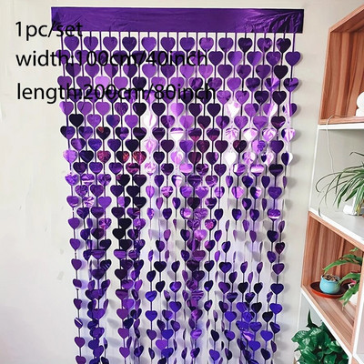 Party Függöny Love Backdrop Születésnapi Dekoráció Valentin-napi Babazuhany esküvői dekoráció