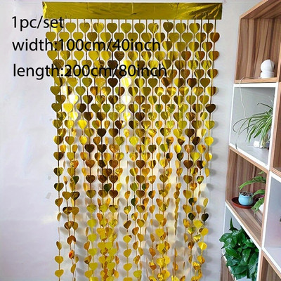 Party Függöny Love Backdrop Születésnapi Dekoráció Valentin-napi Babazuhany esküvői dekoráció