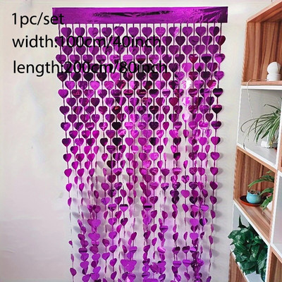 Party Függöny Love Backdrop Születésnapi Dekoráció Valentin-napi Babazuhany esküvői dekoráció