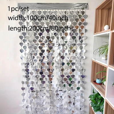 Party Függöny Love Backdrop Születésnapi Dekoráció Valentin-napi Babazuhany esküvői dekoráció