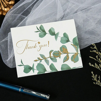 10 ΤΕΜ Μιξ Σχέδια Ευχαριστώ Καρτ ποστάλ Καλύτερες ευχές Πτυσσόμενη κάρτα Μήνυμα δώρου Κάρτα γενεθλίων Γάμος Ευχετήρια κάρτα για διακόσμηση λουλουδιών