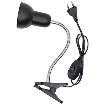 220V Naminių gyvūnėlių roplių šildymo lempa E27 Užsegamas lempos laikiklis Vėžlys kaitinantis UV lemputes Šildymo lempa Varliagyviai reguliuoti temperatūrą