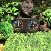 2-ühes termomeeter Hügromeeter Dial Termomeeter Hügromeeter Terraariumi temperatuuri niiskusanduri mõõtur kameeleoni jaoks