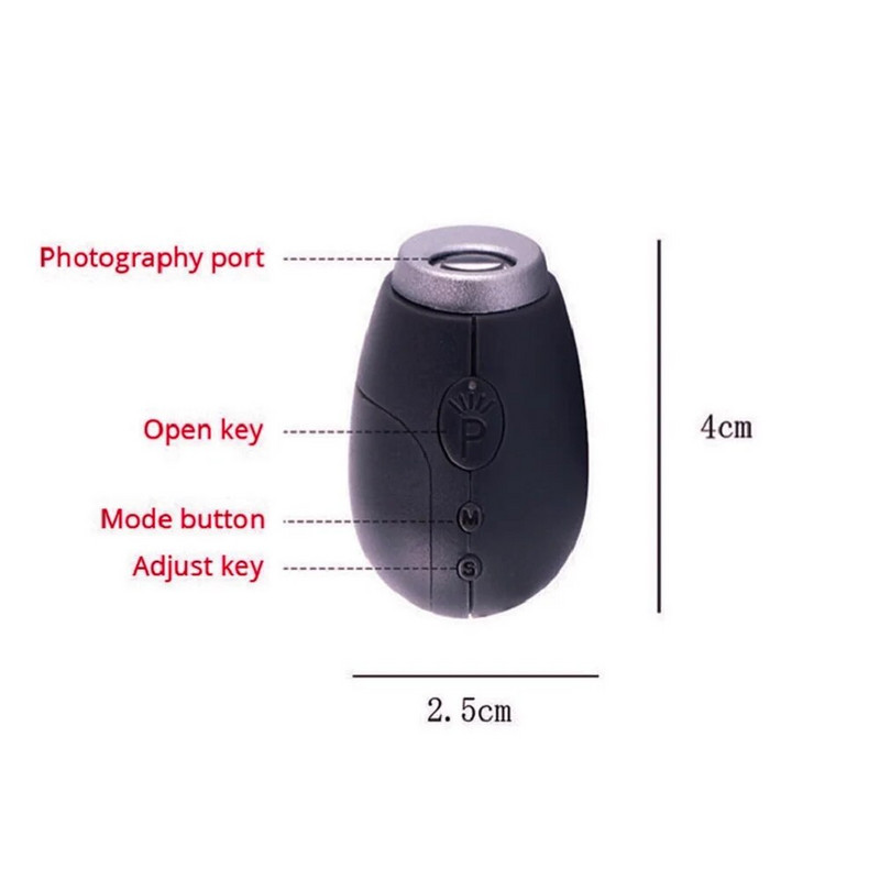 Uus loominguline digitaalse ajaprojektsiooniga mini-LED-kella taskulamp koos kellaaja ja kuupäeva võtmehoidja funktsiooniga öövalguse maagiline projektor