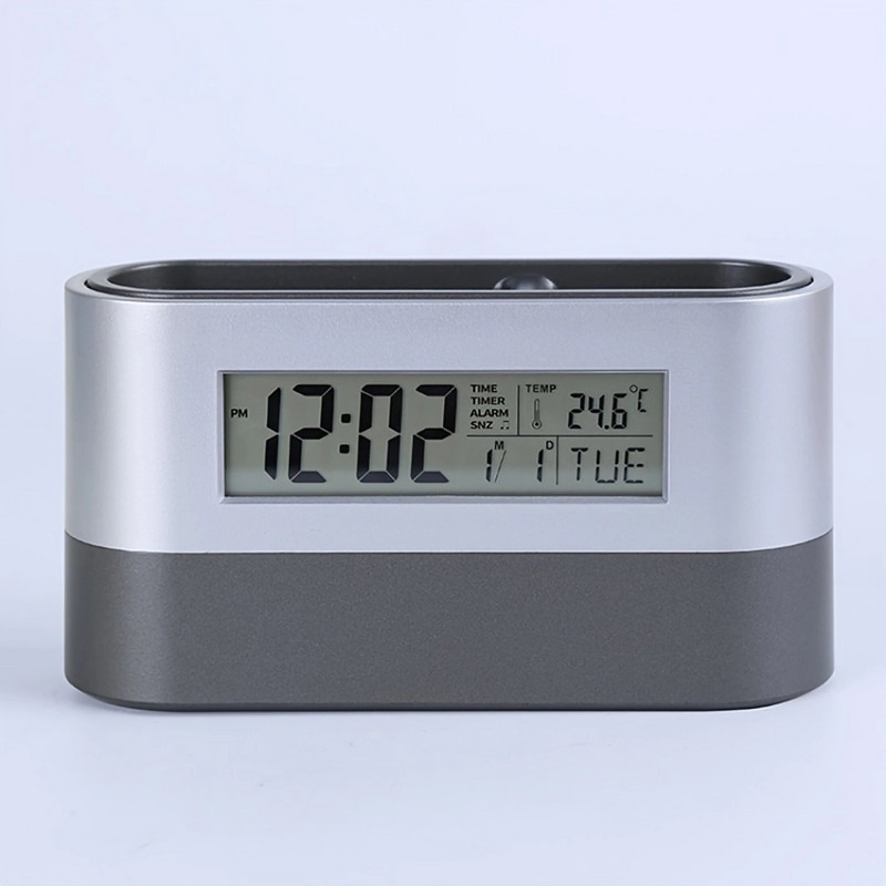 1tk, pliiatsihoidjaga äratuskell Lihtne hall akuga äratuskell