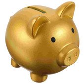 Pușculiță de vinil pentru monede în formă de bani, podoabă, jucărie din lemn, oală indestructibilă, desene animate pentru copii, bănci, set de joacă din lemn pentru copii