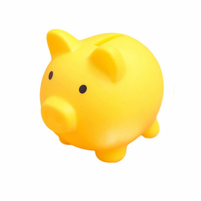 Animacinių filmų kiaulių pinigų dėžutė Piggy Bank monetų laikymo dėžutė vaikams žaislas gimtadienio dovanoms Pinigų taupymo dėžutė vaikams Pinigų banko namų dekoras