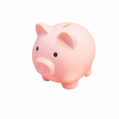 Animacinių filmų kiaulių pinigų dėžutė Piggy Bank monetų laikymo dėžutė vaikams žaislas gimtadienio dovanoms Pinigų taupymo dėžutė vaikams Pinigų banko namų dekoras
