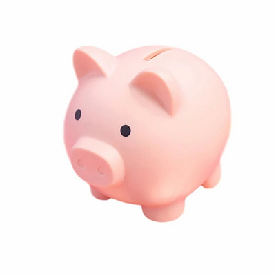 Animacinių filmų kiaulių pinigų dėžutė Piggy Bank monetų laikymo dėžutė vaikams žaislas gimtadienio dovanoms Pinigų taupymo dėžutė vaikams Pinigų banko namų dekoras