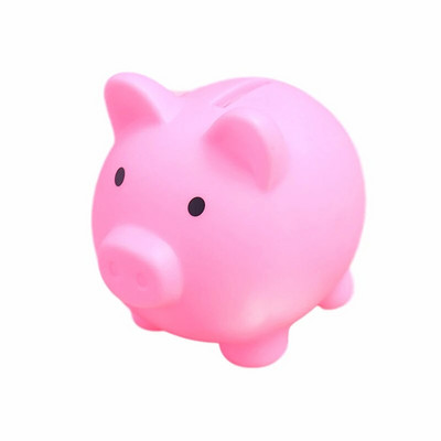 Animacinių filmų kiaulių pinigų dėžutė Piggy Bank monetų laikymo dėžutė vaikams žaislas gimtadienio dovanoms Pinigų taupymo dėžutė vaikams Pinigų banko namų dekoras