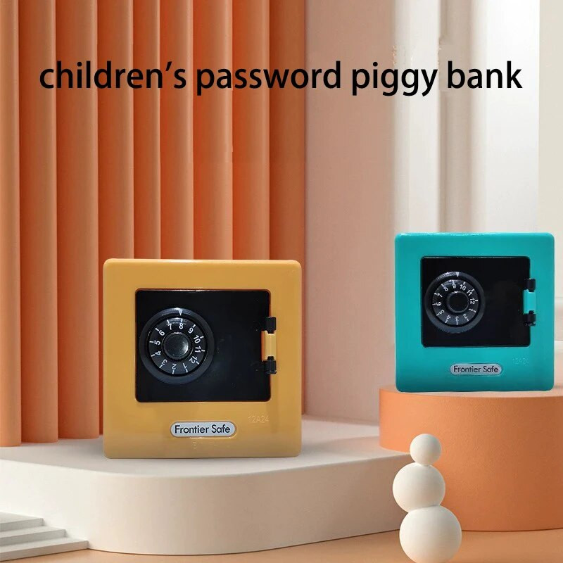 Retro bankomat s rotirajućom lozinkom Banka kasica za novčiće Kutija za štednju ATM bankovni sef Automatski depozit Novčanica Božićni dar