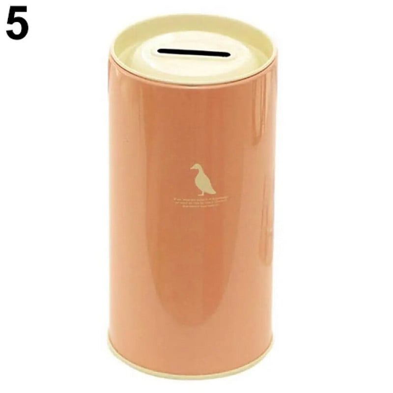 Pénzes dobozok Aranyos állatmintás Kreatív ajándék takarékpénztár Pénzdoboz bádog érme Rajzfilm Állatkert Malacpersely lakberendezés