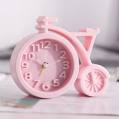 Kaunistage äratuskell kodu multifunktsionaalse kellaga elutuba jalgratta loomingulise viiuliga lauaarvuti LCD-taimer